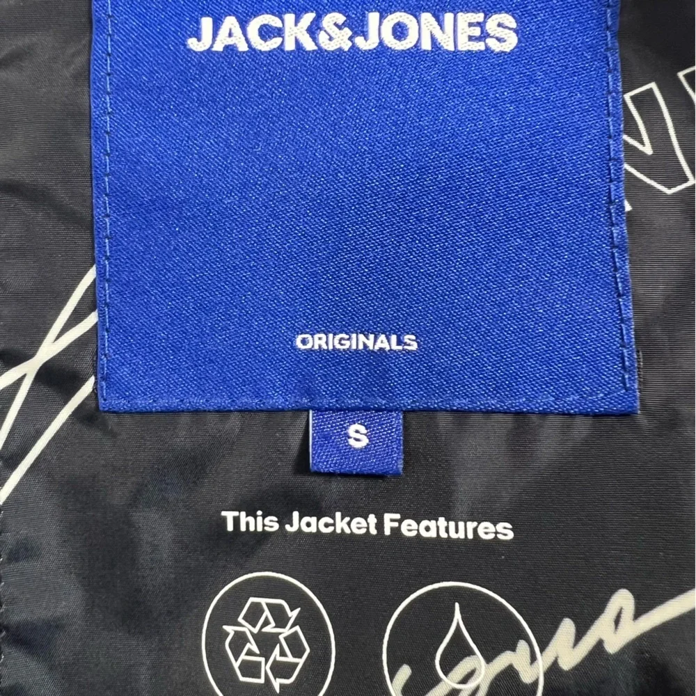 Jack & Jones Originals Printed Logo Puffer Jacket